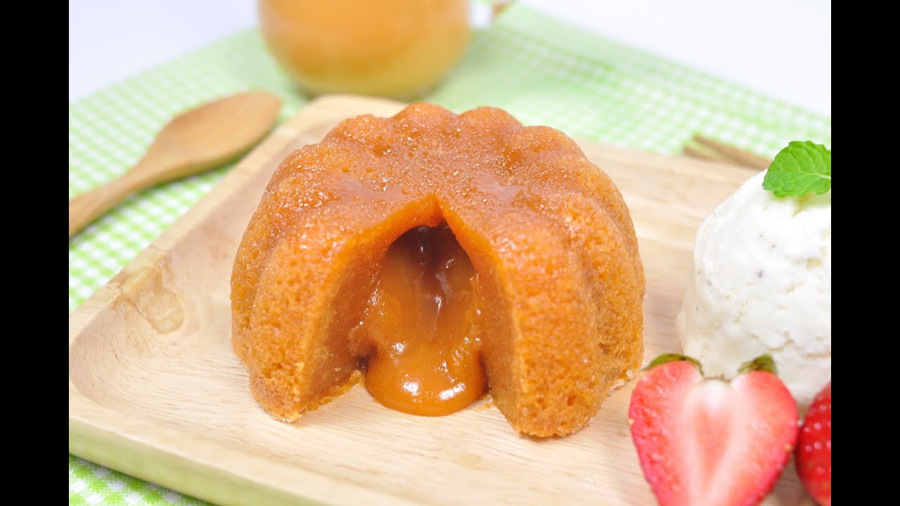 เค้กช็อกโกแลตลาวาชาไทย | Thai Tea Lava Cake