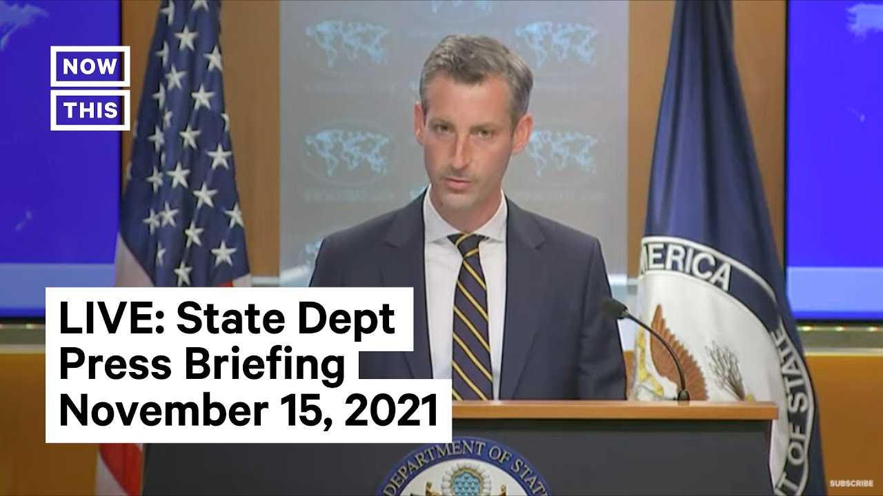 U.S. Department of State Press Briefing I LIVE