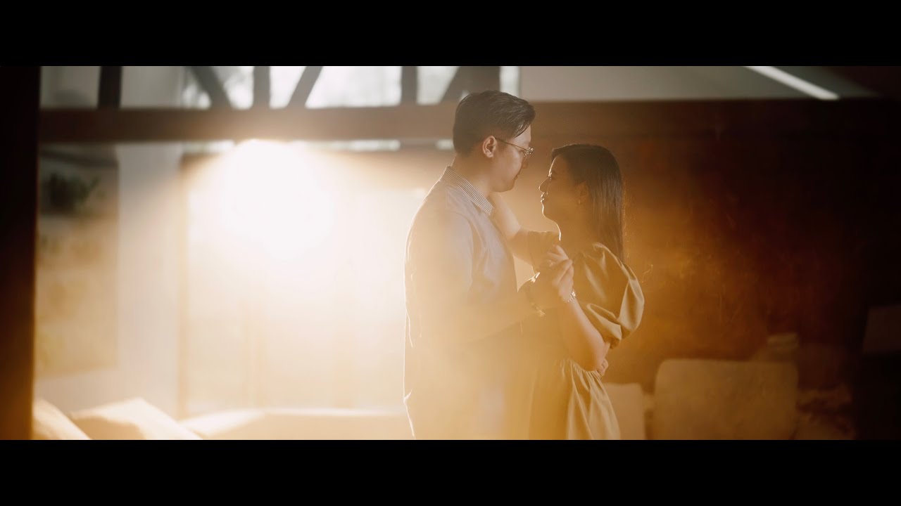 David and Denice's prenup in Flor's Garden, Antipolo