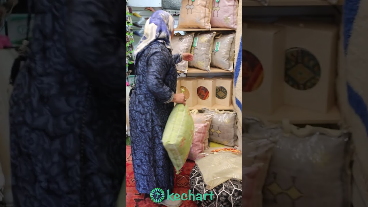 Moroccan Silk pillows From kechart #handmade #moroccan #pillowcase #homedecor