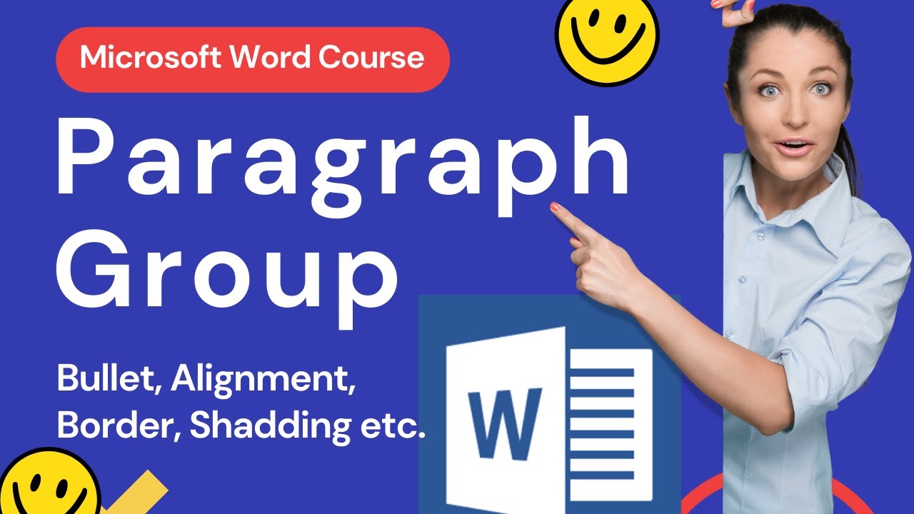 Home Tab | Paragraph Group in MS word