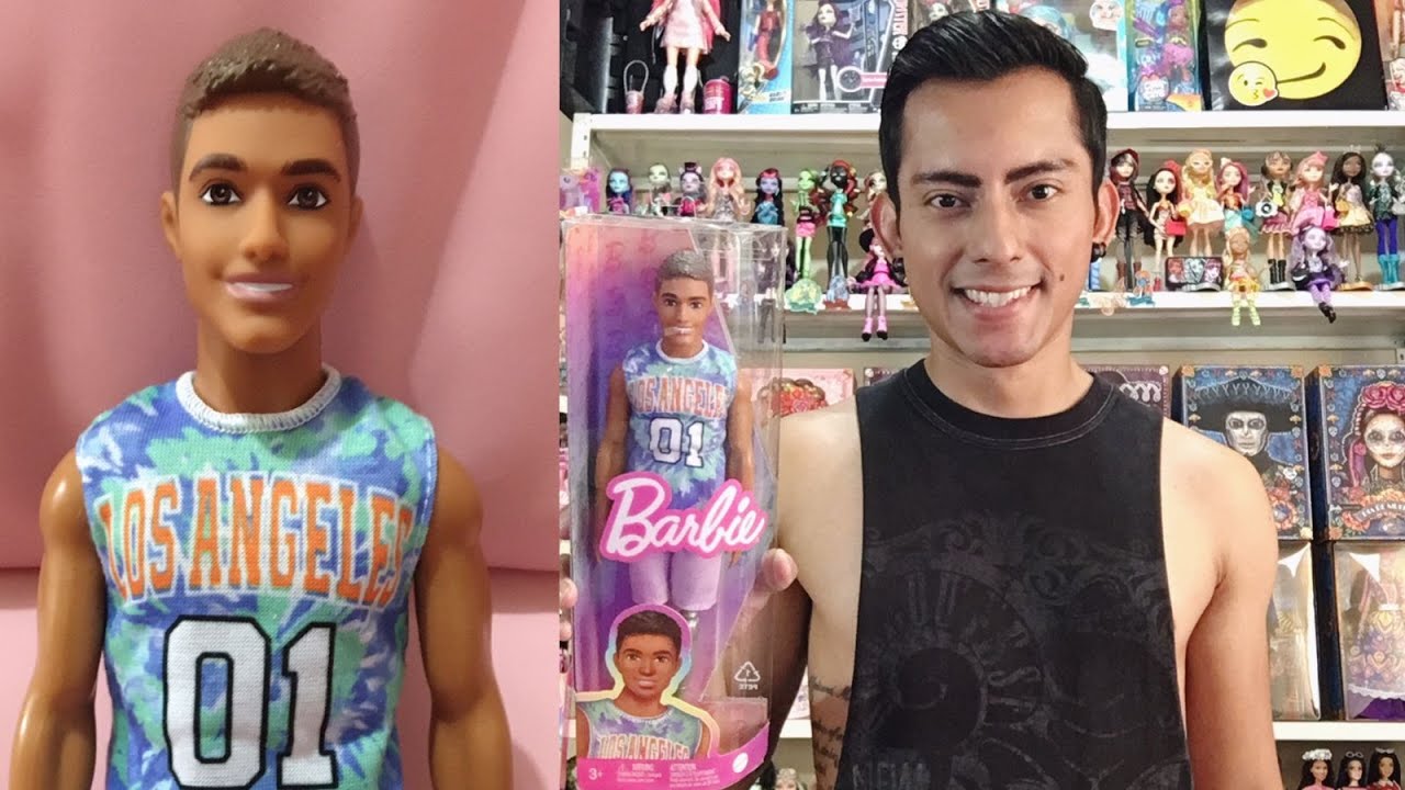 Primer Muñeco Ken Con Prótesis En La Pierna, Ken Fashionista Número 212, Unboxing - Gabo Xplod