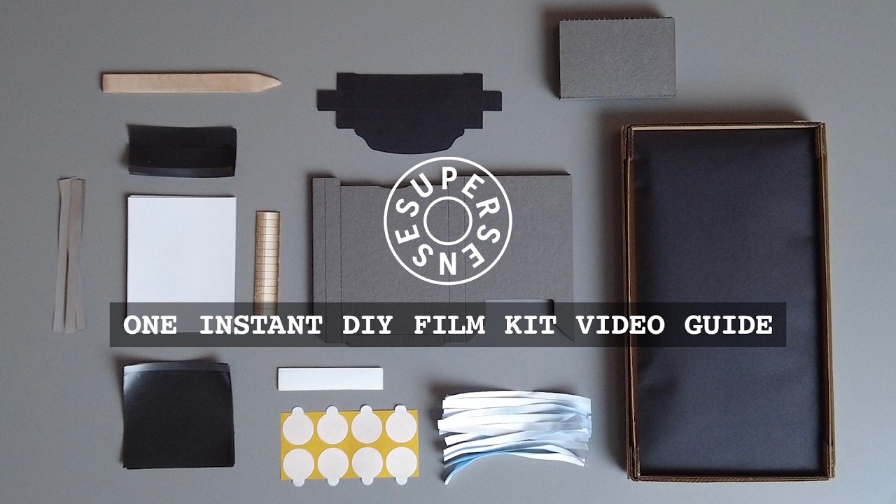ONE INSTANT DIY FILM KIT Video Guide - SUPERSENSE