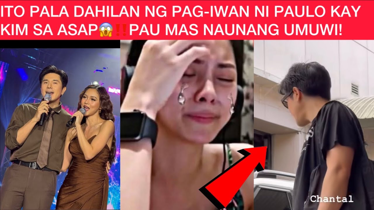 ITO PALA DAHILAN NG PAG-IWAN NI PAULO KAY KIM SA ASAP😱‼️PAU MAS NAUNANG UMUWI!