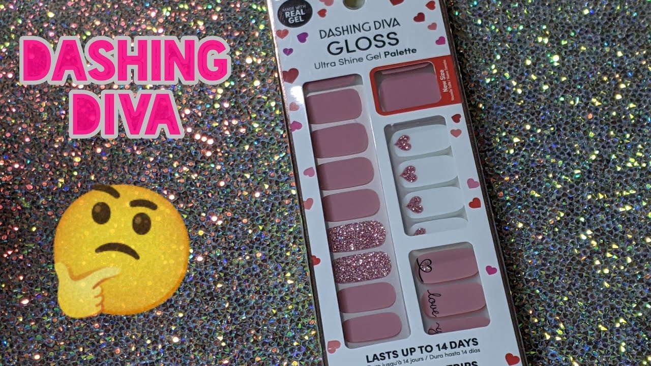 Review of the Dashing Diva Nail Gloss Strips