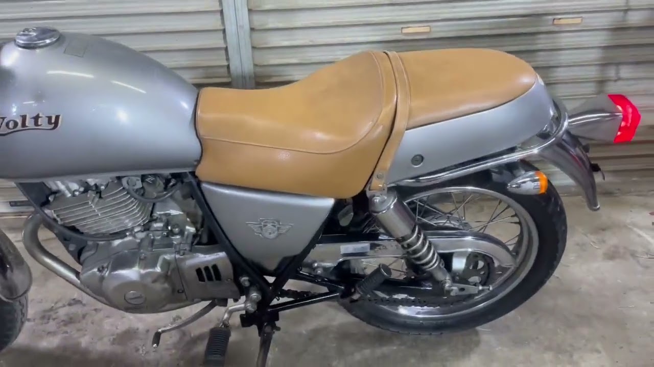 ボルティー250 始動動画