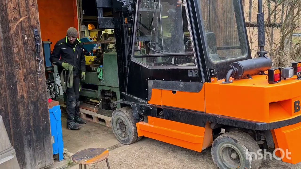 Fertig machen der Arad (Conti) SN 321 Drehbank Teil 2