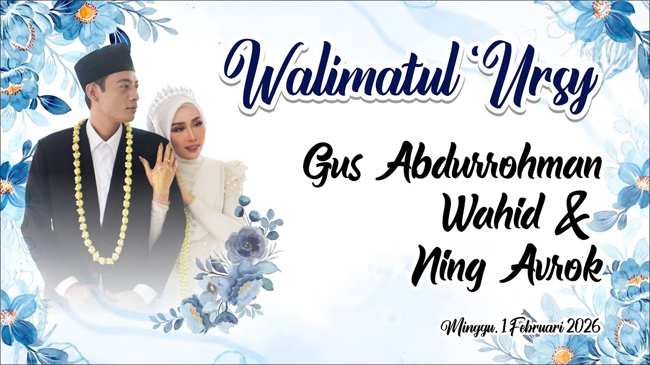 [LIVE] SHOLAWAT BERSAMA DALAM RANGKA || NGUNDUH MANTU GUS ABDURROHMAN DAN NING AVROK