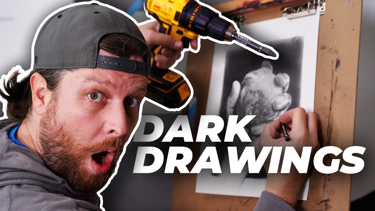 Graphite Powder for Dark Drawings FAST (and how to use it)