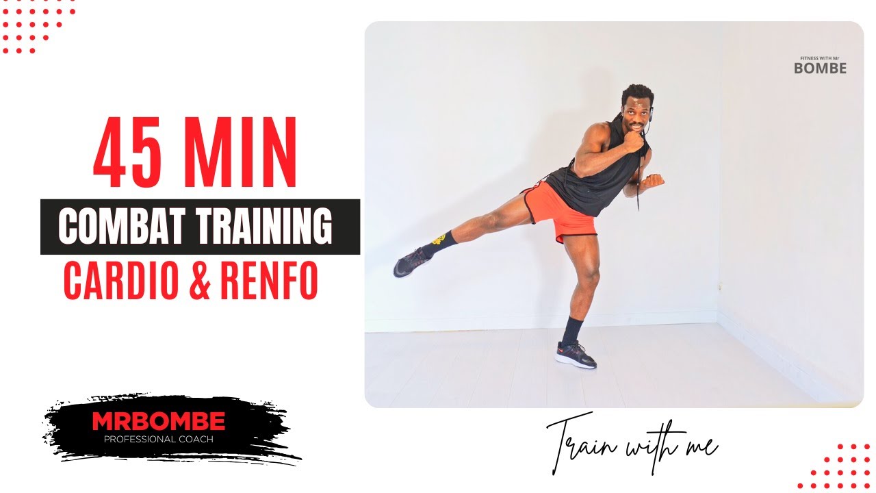SÉANCE BODY COMBAT EN 45 MIN  ( Boxe HiiT Cardio workout)