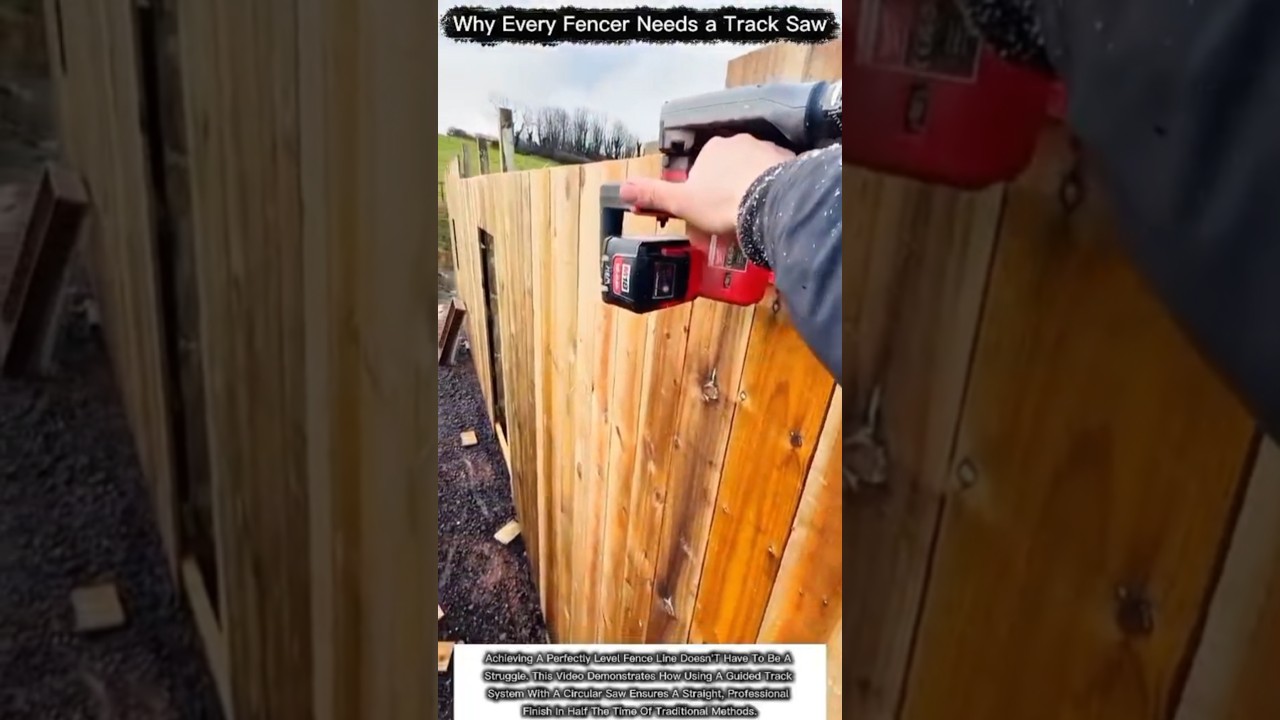 Why Every Fencer Needs a Track Saw