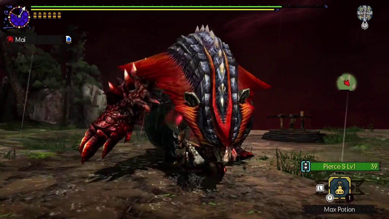 【MHGU MHXX】G5☆ Silverwind 白疾風ナルガクルガ Guild LBG No Arts