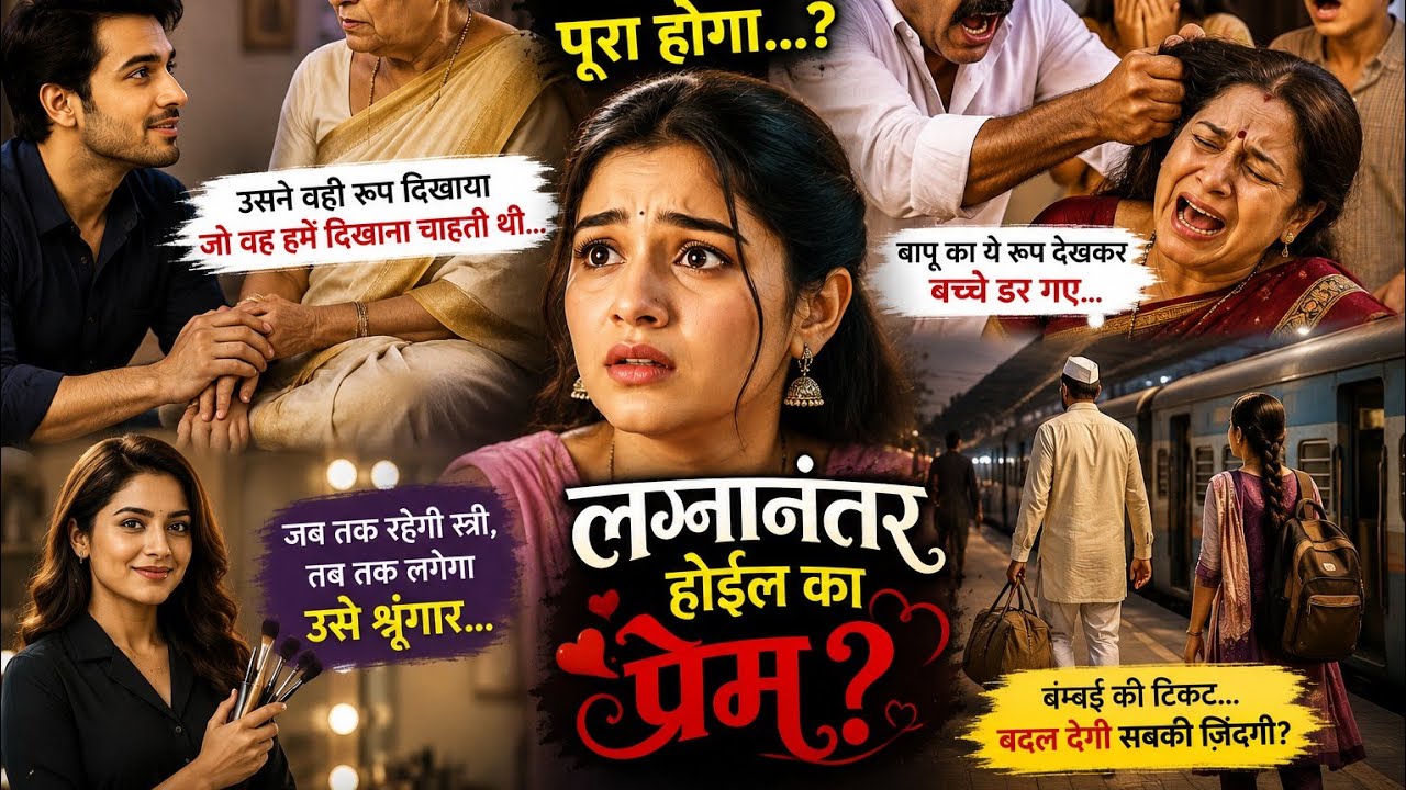 लग्नानंतर होईल का प्रेम #viral  #viralstory #viralvideo #marathilovestory #marathi #marathikatha