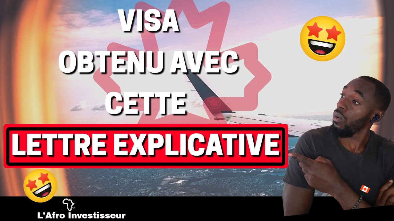 COMMENT RÉDIGER UNE LETTRE EXPLICATIVE