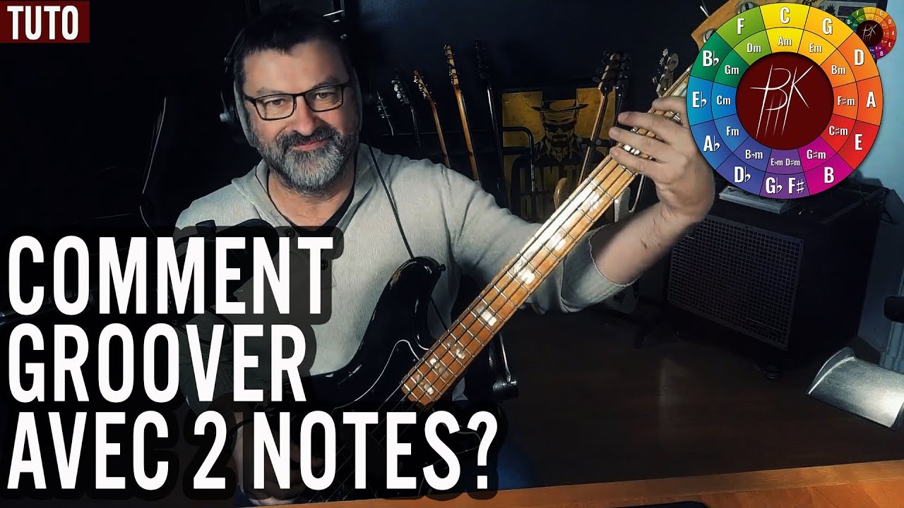 COMMENT GROOVER AVEC 2 NOTES EN ROCK ET FUNK