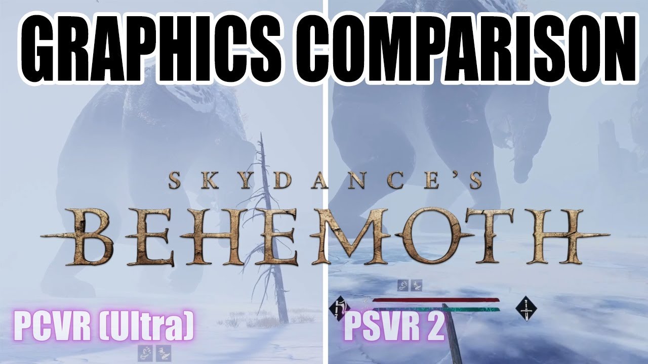 BEHEMOTH | Graphics Comparison | PCVR / PSVR 2