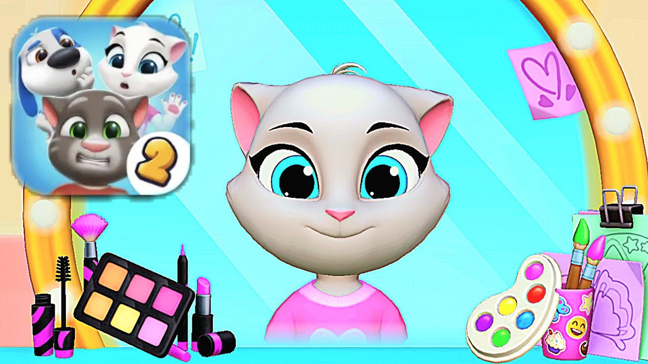 My talking tom friends.2 in game video part 15