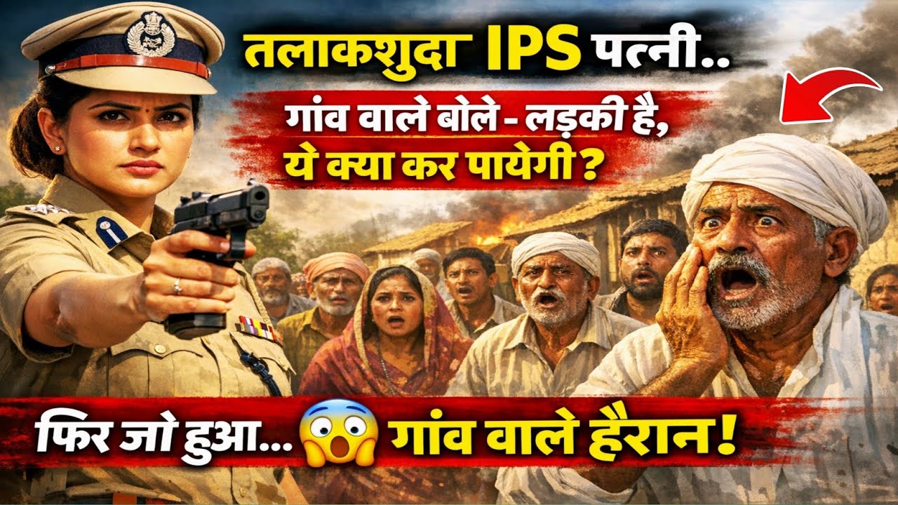 👉तलाकशुदा IPS पत्नी..जिसे गांव वाले ने बोला लड़की है,यह क्या कर पायेगी फिर जो हुआ गांव वाले हैरान 😱
