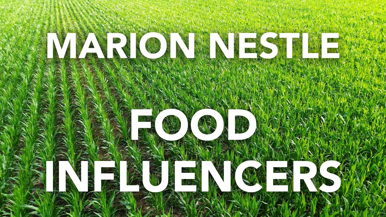 Marion Nestle on Food Influencers