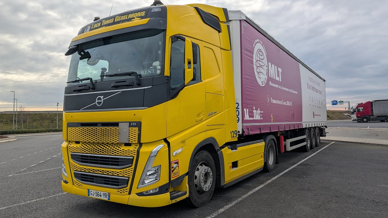 🇨🇵Routier fran&ccedil;ais 🚚 Truck vlog 