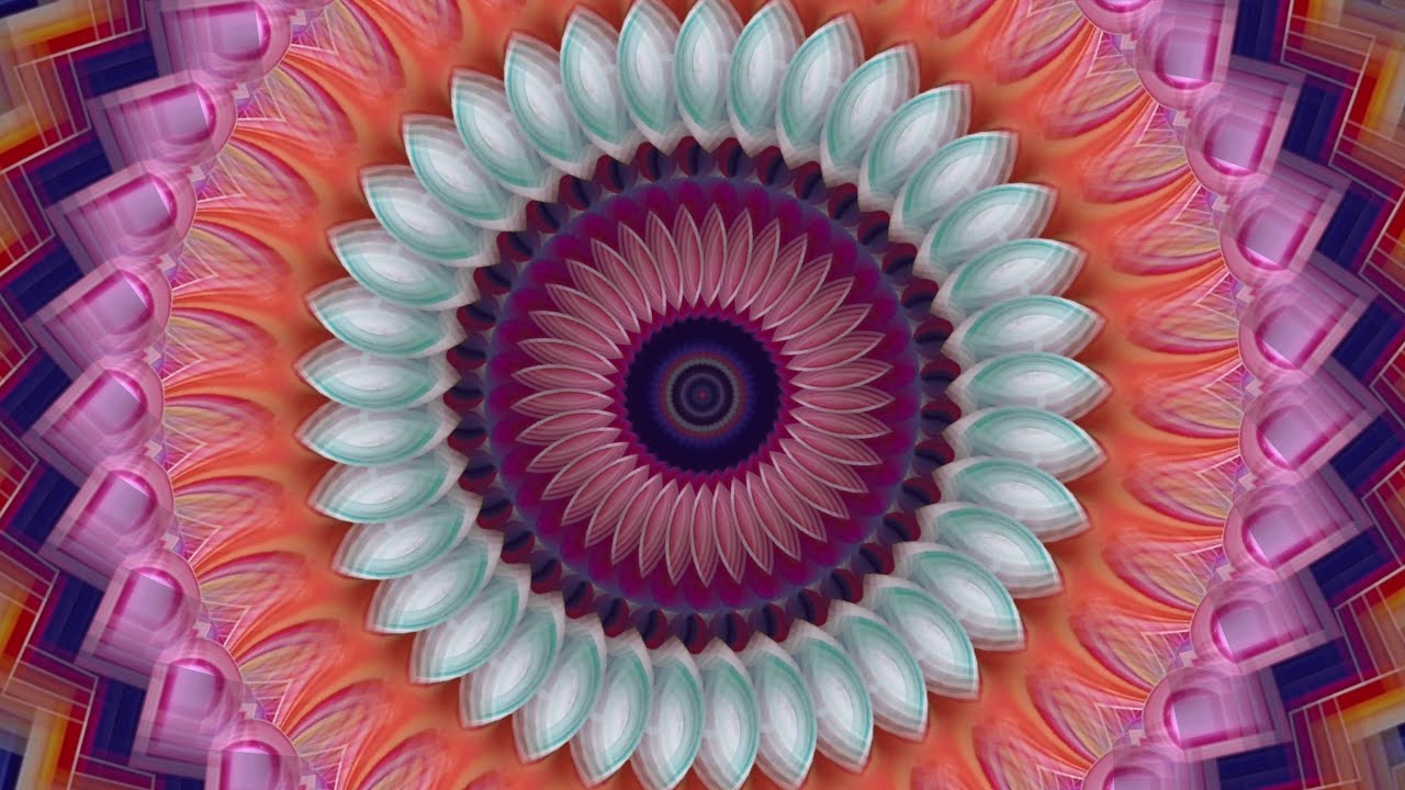 Bubble Mandala/Kaleidoskop zum entspannen, lernen, einschlafen oder als TV Hintergrund