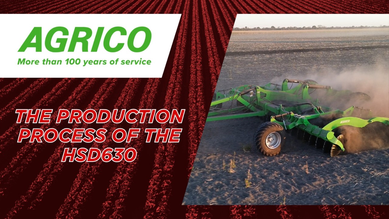 The production process of the Agrico HSD630