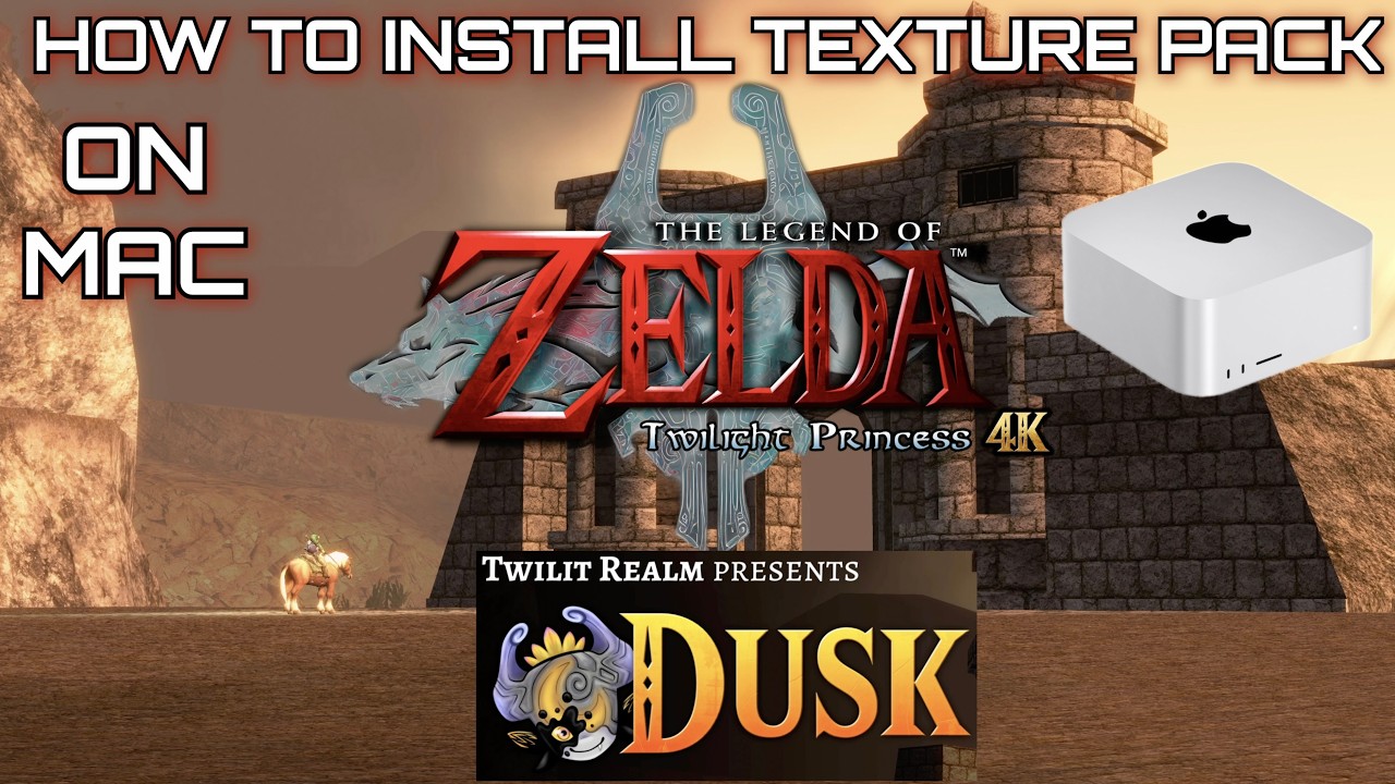 Dusk Texture Pack install - Twilight Princess PC Port on MAC