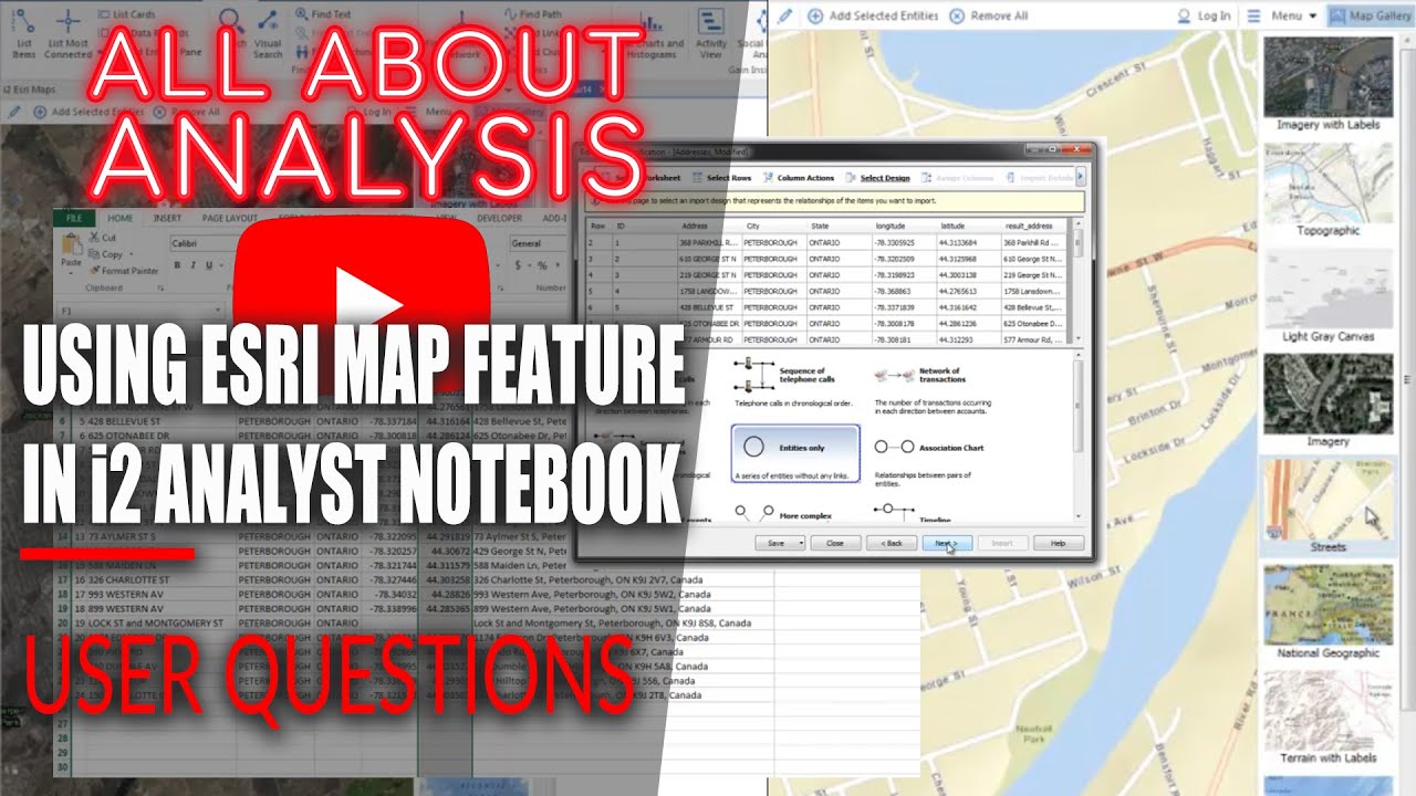 Unlock the Power of i2: Displaying Address Entities in an i2 ESRI Map