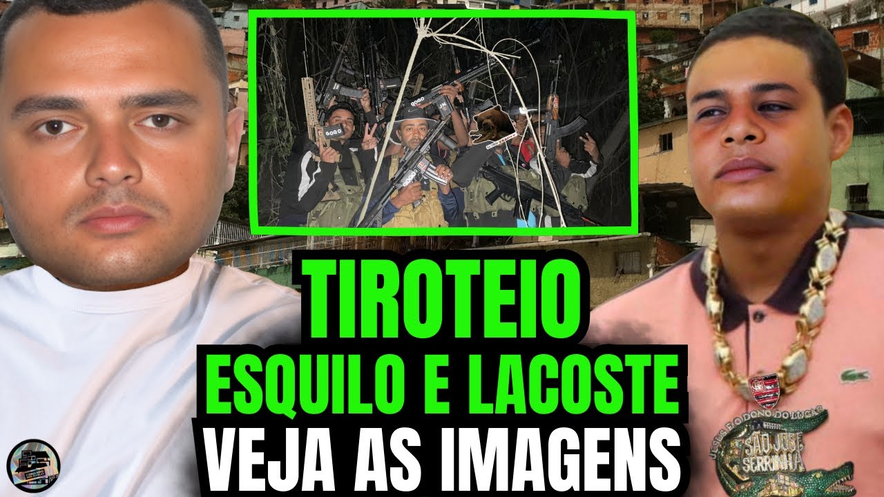 DISPUTA TERRITORIAL ENTRE TROPA DO ESQUILO VS TROPA DO LACOSTE:  ENTENDA!