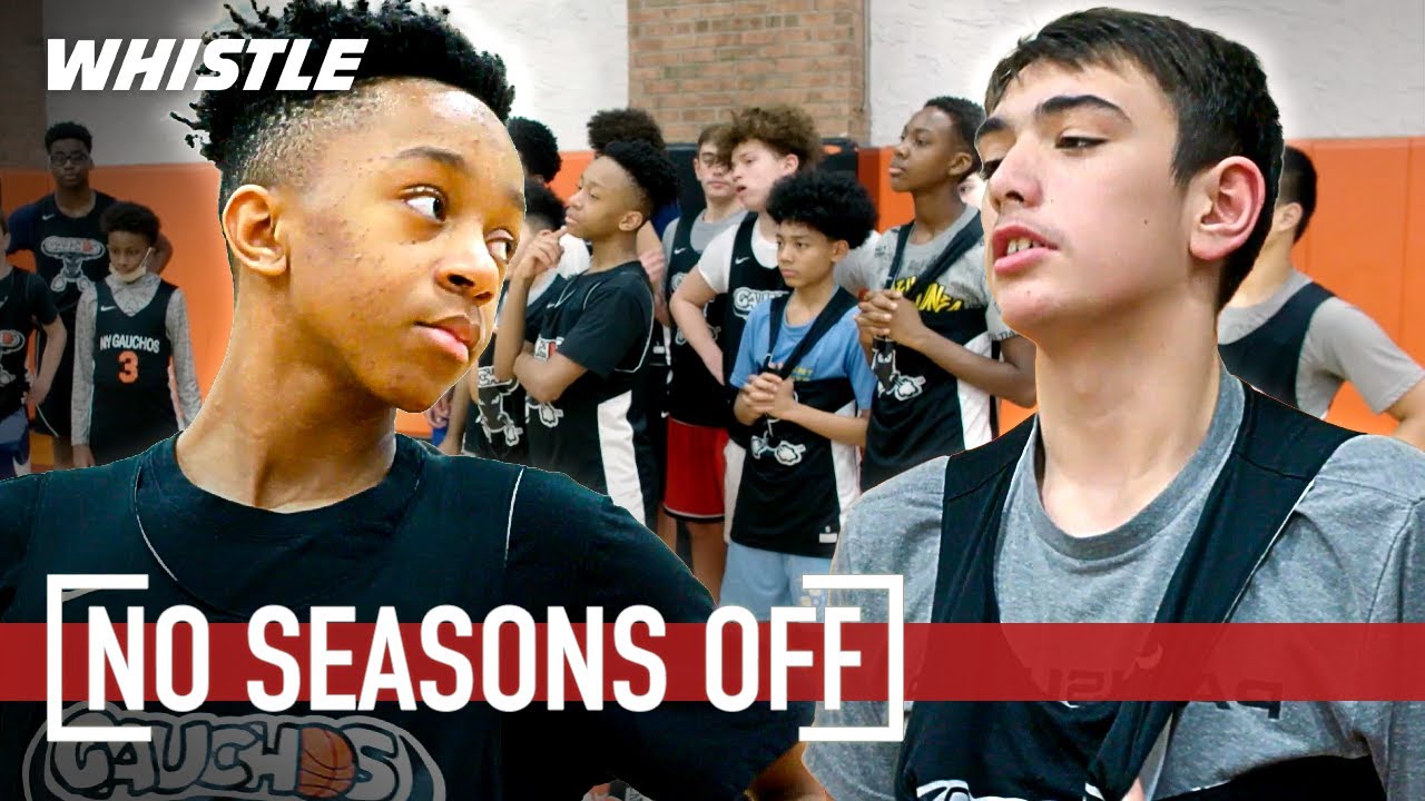 BEST AAU Basketball Team In The Nation? 👀 | INTENSE NY Gauchos Practice (1-on-1 Gets HEATED!)