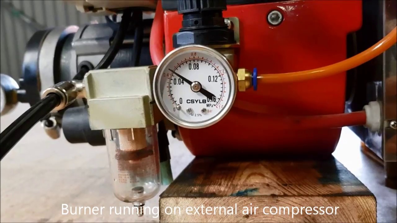 Bairan STW120P waste oil burner fixed