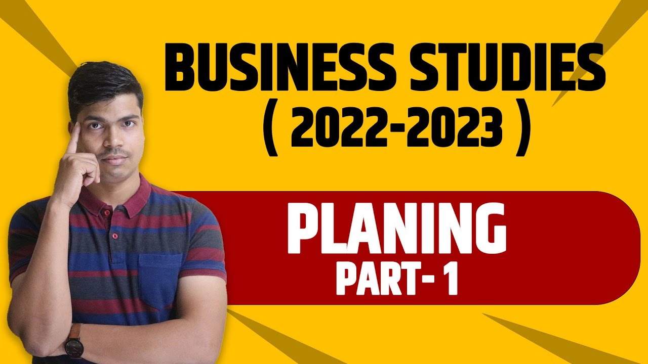 Planning | Part 1. Meaning, Feature & Importance | Class 12th Business studies in Easy Language.