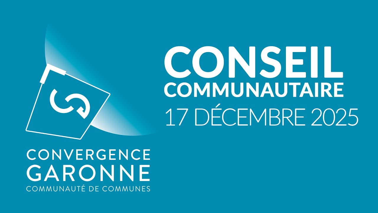 Conseil communautaire du 17 décembre 2025