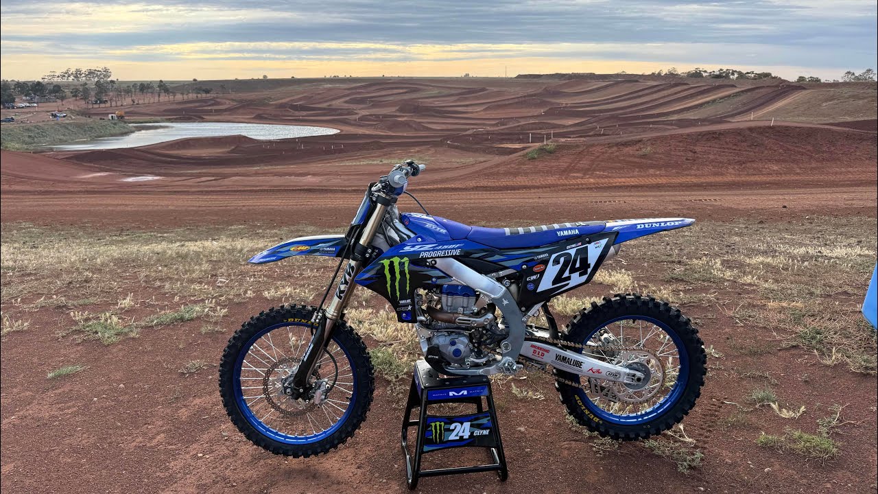 Dusty & Windy Day at Ride Park Vic Intermediate Track | POV | 2025 YZ450F