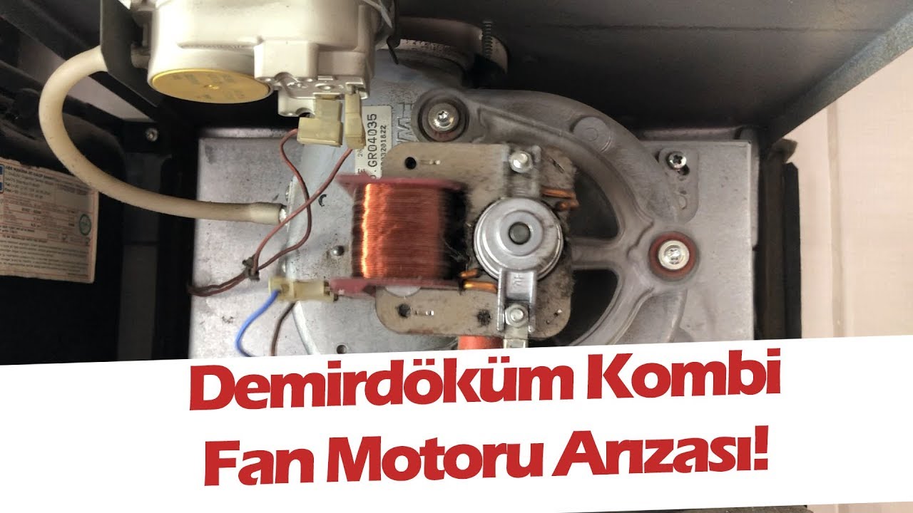Bağlıca Demirdöküm Kombi Servisi olarak Fan Motoru Arızasını Nasıl Giderdik! #demirdöküm