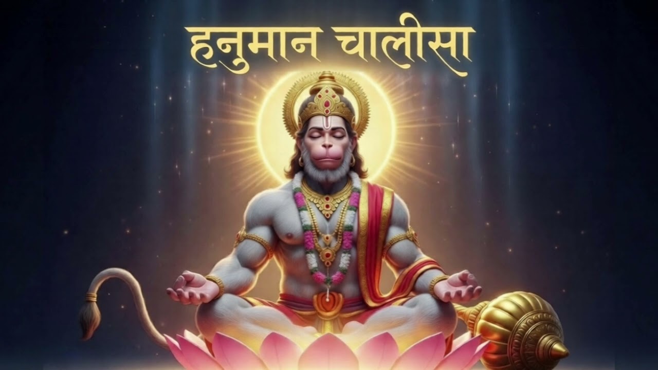 🙏🌺 हनुमान चालीसा | भक्ति और ध्यान के लिए | Original Composition