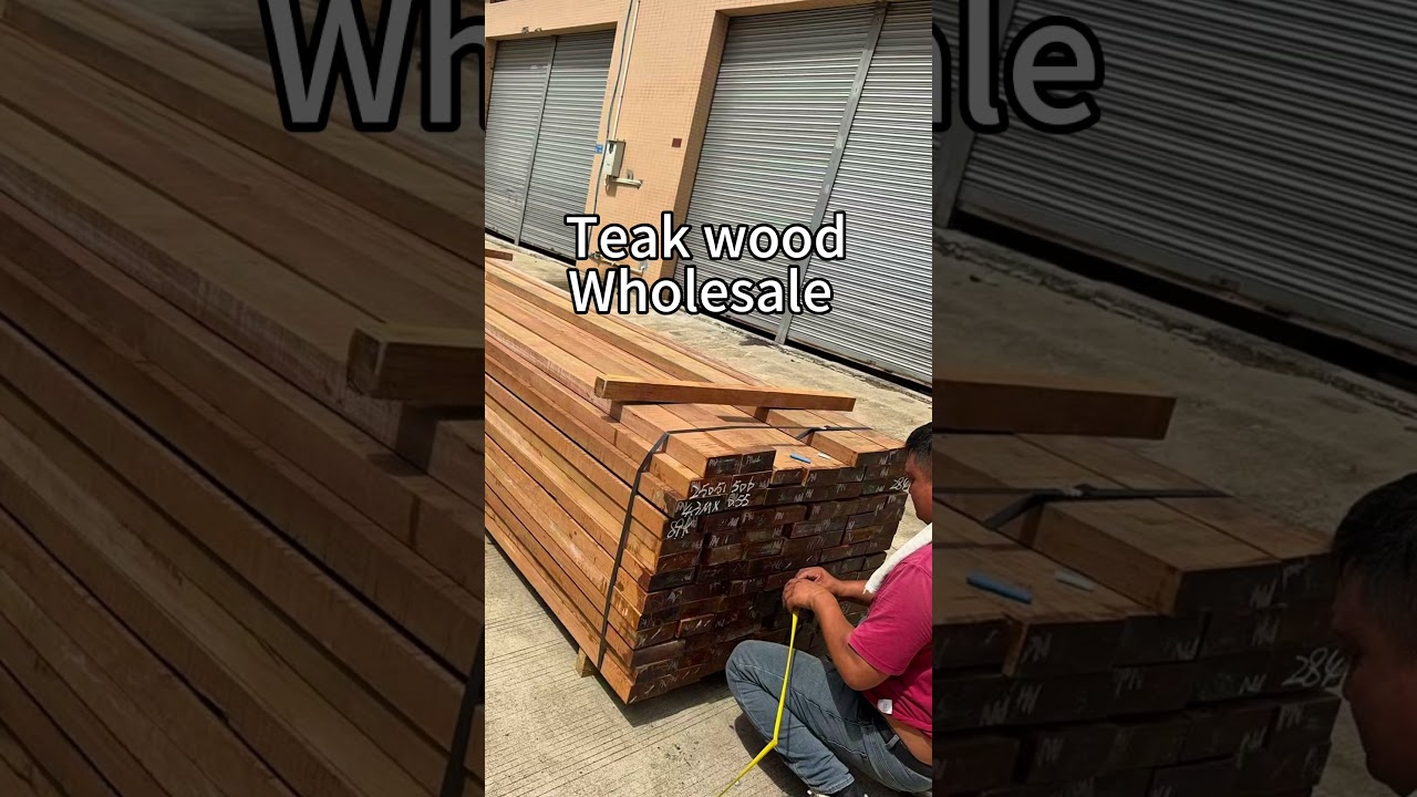 Wholesale of Teak Wood Board, Shenghua Wood Industry, Guangzhou, China #teak #teakwood #wholesale