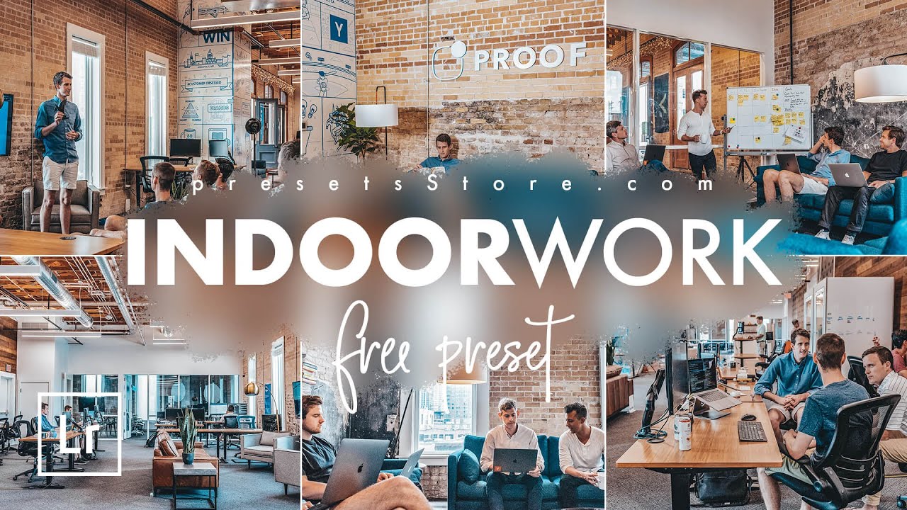 Indoor Work — Бесплатный Пресет для мобильного Лайтрум | Пошагово |  DNG | Работа в помещении Пресет