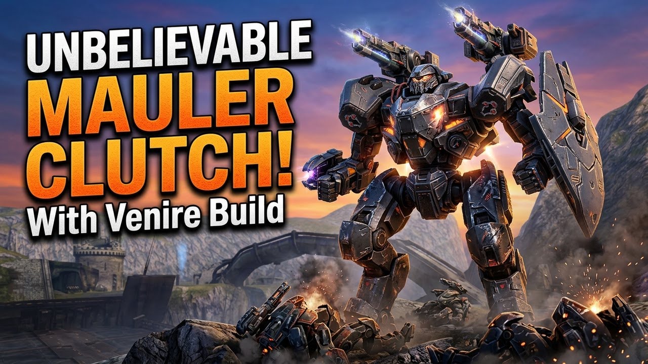 Clutch with Venire & Vincere Mauler | War Robots Mauler gameplay 