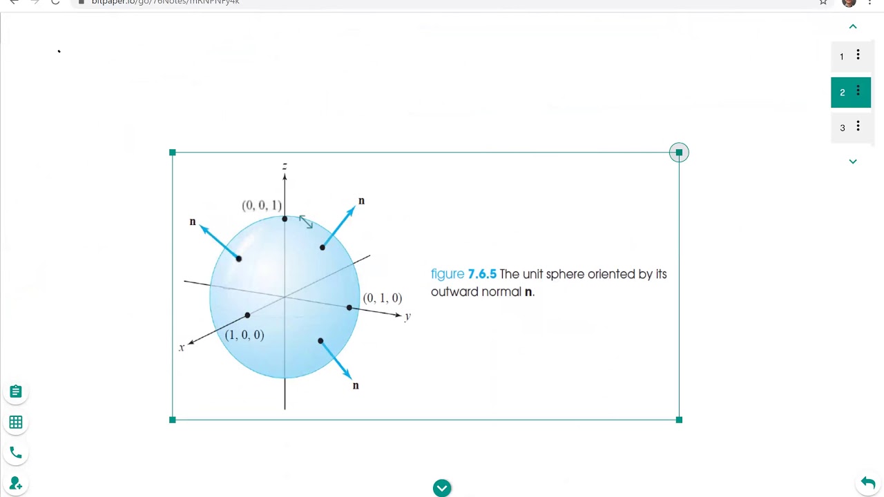 Multivariable Calculus - Orientation of Surfaces