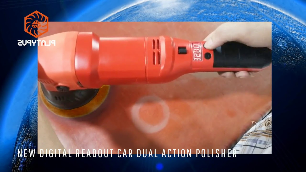 new digital readout car polisher