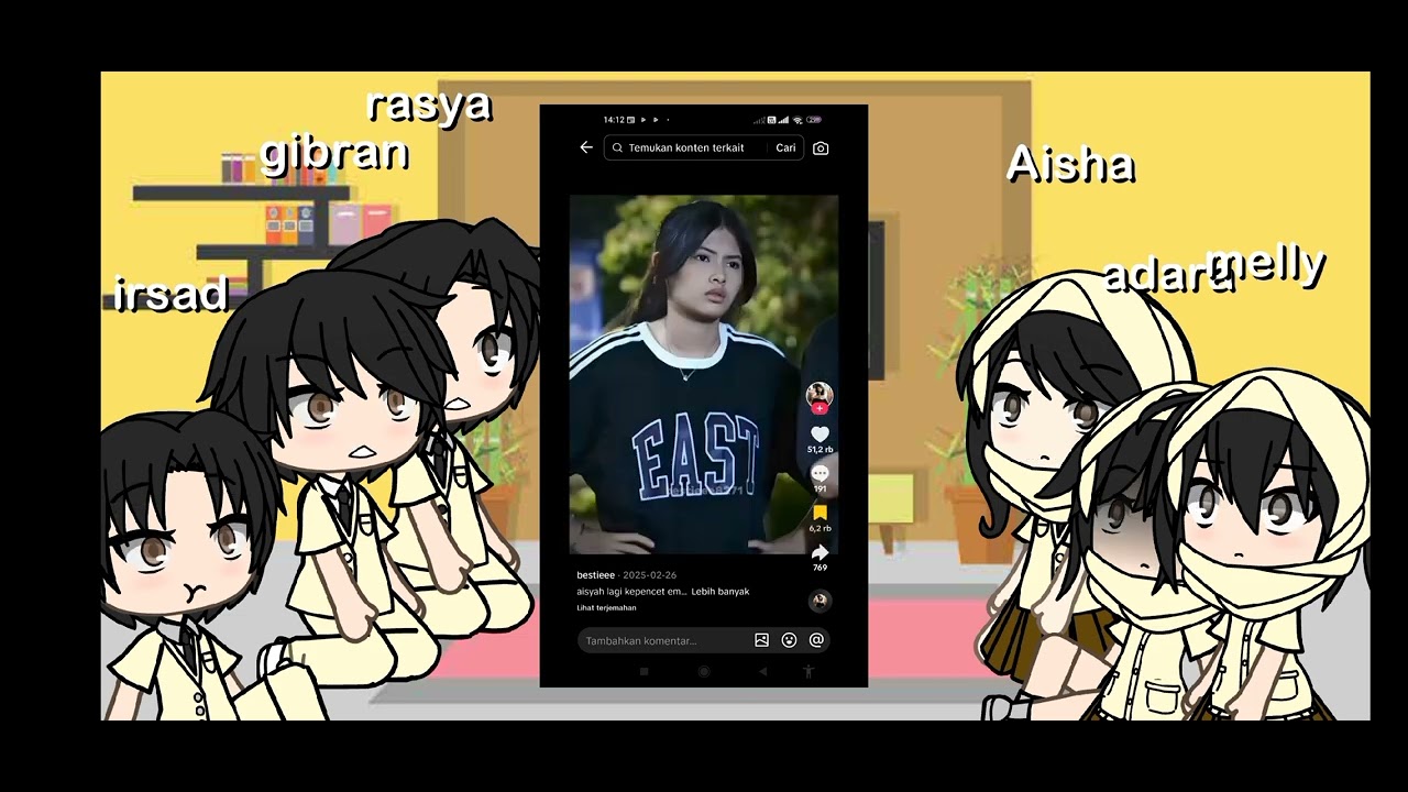 magic 5 presantren edition react to Aisha 