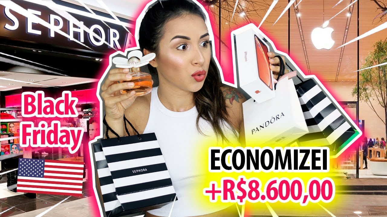 🇺🇸COMPRINHAS DE ORLANDO na BLACK FRIDAY | Apple, Sephora, NYX e mais…