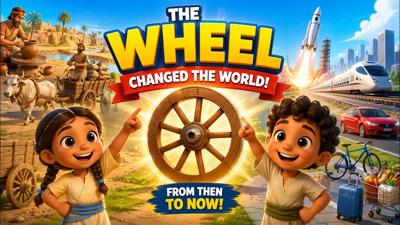 The Amazing Wheel! | How the Wheel Changed the World | Kids Educational Song