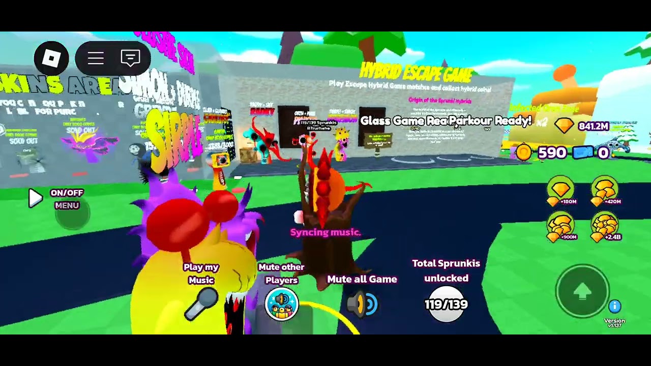 Every hybrid morph in 3d sprunki sim