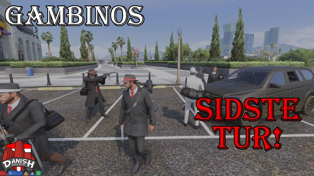 GAMBINOS SIDSTE TUR! *Kæmpe skudduel med politiet* | DanishRP | GTA RP