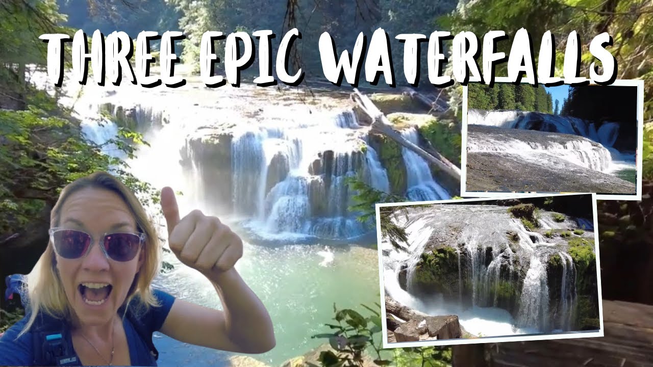 Lewis River Falls: The BEST Waterfall Hike in Washington!🏔️💦
