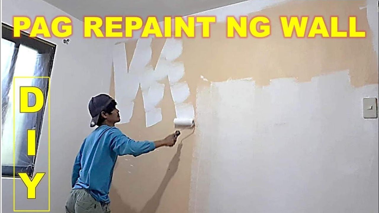 PAANO MAG REPAINT NG WALL | DIY