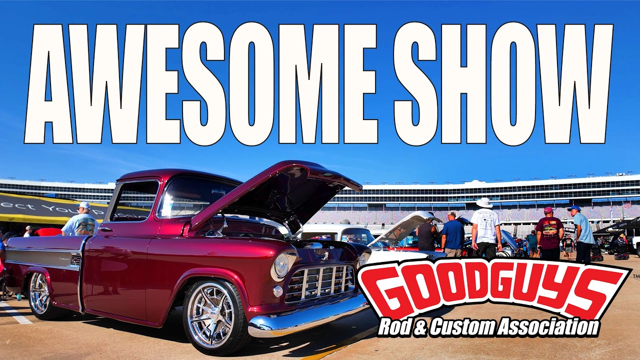 GOODGUYS LONE STAR NATIONALS - Largest Car Show In Texas - Hot Rods, Classics & Customs - Interviews