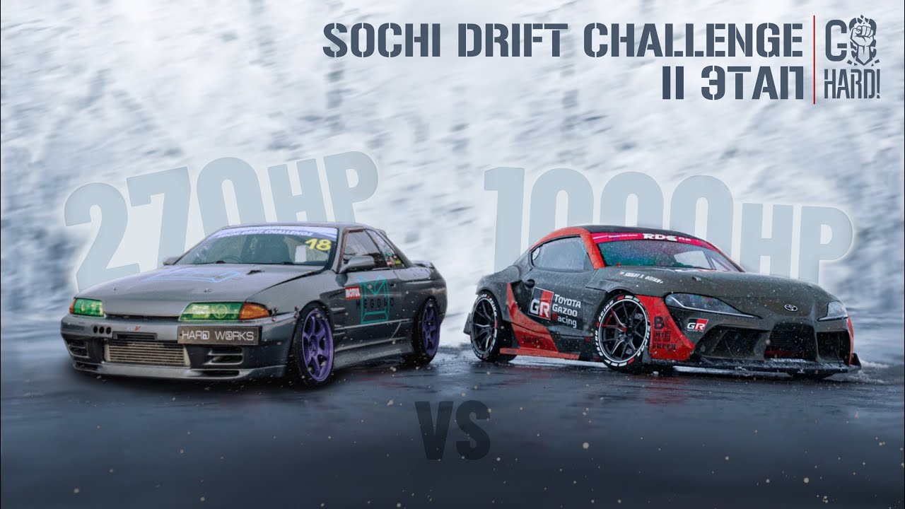 Каждый ловит свой кайф - Тойота Супра | TOYOTA SUPRA A90 HGK | NISSAN SKYLINE R32 | SOCHI DRIFT